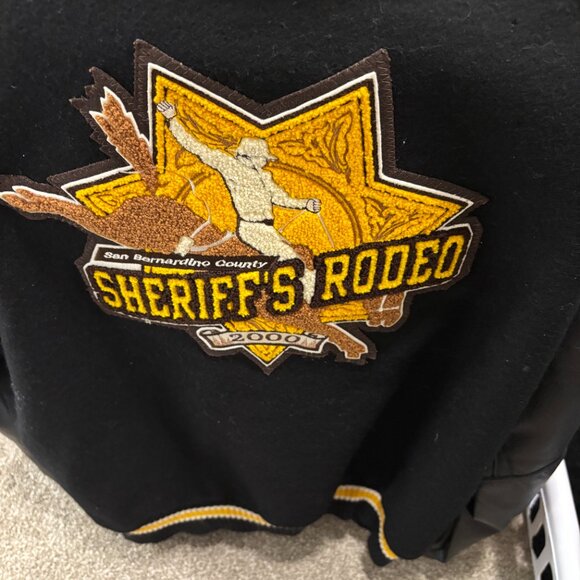 Very Rare Vintage San Bernadino County Sheriffs Rodeo Contestant Jacket - Picture 4 of 5